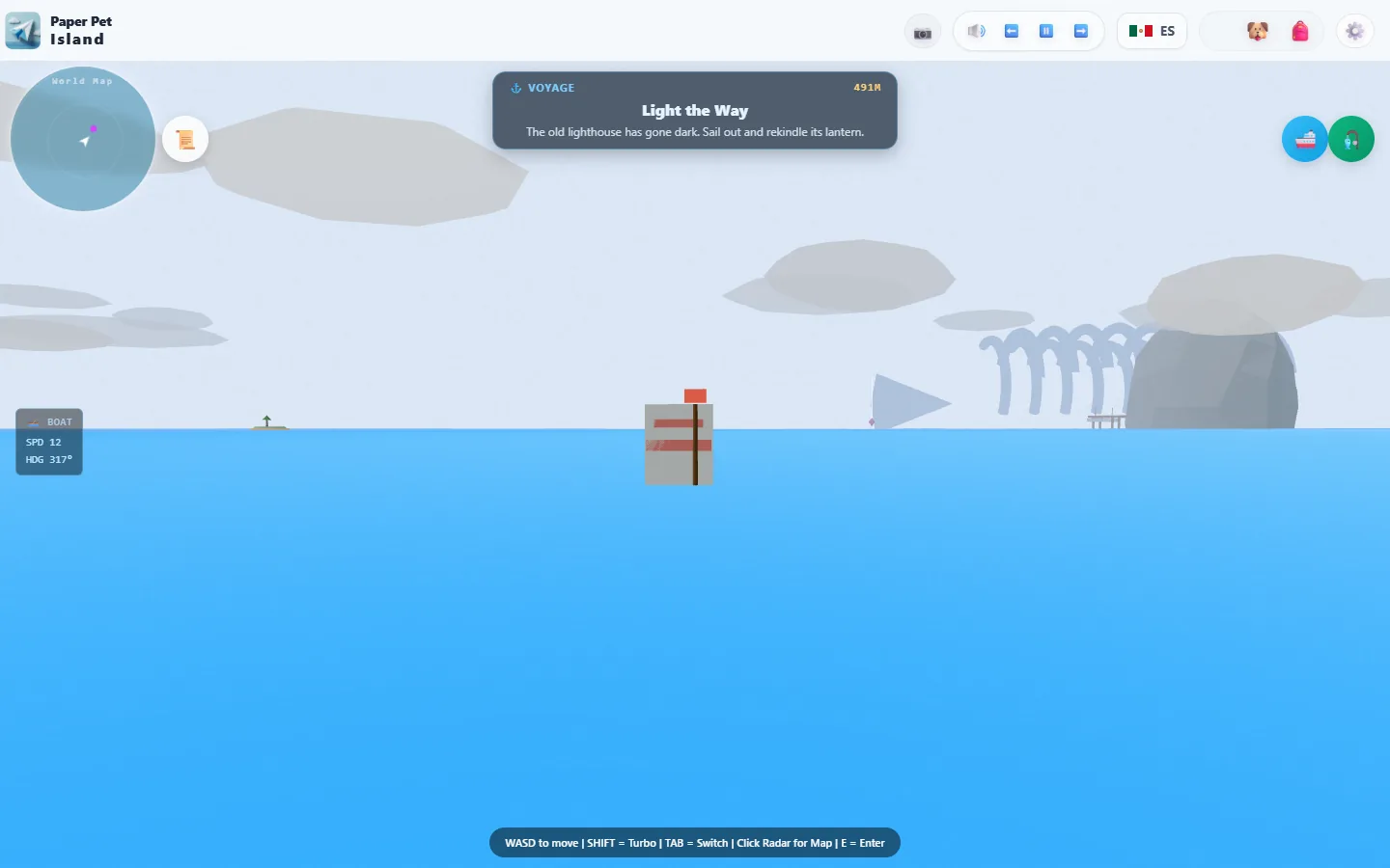 Paper Pet Island gameplay
